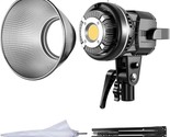 Gvm 80W Cri97 5600K Dimmable Led Video Lights With Bowens Mount Kit Cont... - £133.63 GBP