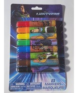 Licensed Characters Non-Toxic Mini Felt Marker Set for Kids -8pc Buzz Li... - £5.84 GBP