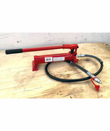 4 Ton Porta Power Hydraulic Pump w/ 48&quot; Hose for Repair Auto Body Frame ... - $109.02 CAD