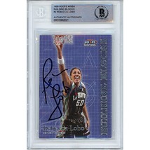 Rebecca Lobo New York Liberty Autograph 1999 WNBA On-Card Auto Beckett BGS Uconn - £78.32 GBP
