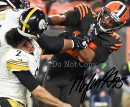 Myles Garrett Signed Photo 8X10 Rp Autographed Picture Mason Rudolph Fight - £15.97 GBP