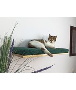Wood Base Cat Wall Shelf FLAT 75 cm No matter standard - for hard, unifo... - $210.54