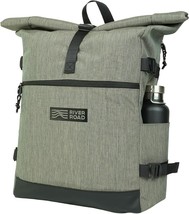 RIVER ROAD CityRoll Roll-Top Backpack, Green, Water-Resistant, Expandable - $24.74