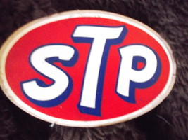 STP Decal Oval with Red with Blue and White lettering - $6.84 CAD