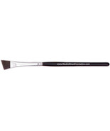 LARGE ANGLE EYE BROW EYEBROW ANGLED SYNTHETIC BRUSH NEW - $13.70 CAD