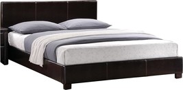 Homelegance 5790K-1CK PU Leather Upholstered Platform Bed Frame Californ... - £597.64 GBP