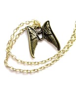 Angel Wings Anklet (Ankle Bracelet) with Pair of Angel Wings Charm - £12.51 GBP