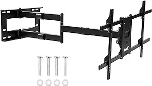 Long Arm Tv Mount | Full Motion Wall Bracket With 40 Inch Extension | Fi... - £209.31 GBP