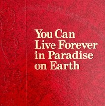 You Can Live Forever In Paradise On Earth 1989 Holy Bible Inspo Excerpts HC HBS - £23.52 GBP