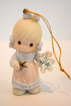 Precious Moments: He Covers The Hearth With His Beauty - 142662 - Ornament - $14.27