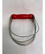 Vintage Mid Century Androck Pastry Blender Red Wood Handle Made in USA - €8,55 EUR Vintage Mid Century Androck Pastry Blender Red Wood Handle Made in USA - €8,55 EUR