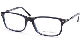 New Giorgio Armani Ar 7024 5247 Blue Horn Eyeglasses 55-17-140 B38mm Italy - £90.07 GBP