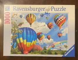 Ravensburger 1000 Piece Puzzle Up, Up &amp; Away Hot Air Balloon New  27x20 #192052 - £14.63 GBP