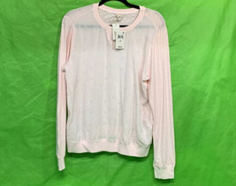 Lucky Brand Mix Media Pullover Top L $69 - £19.95 GBP