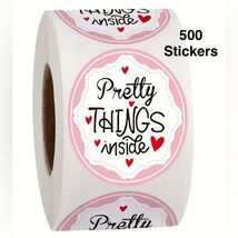 500 Pretty Things Inside Stickers Roll - $14.25