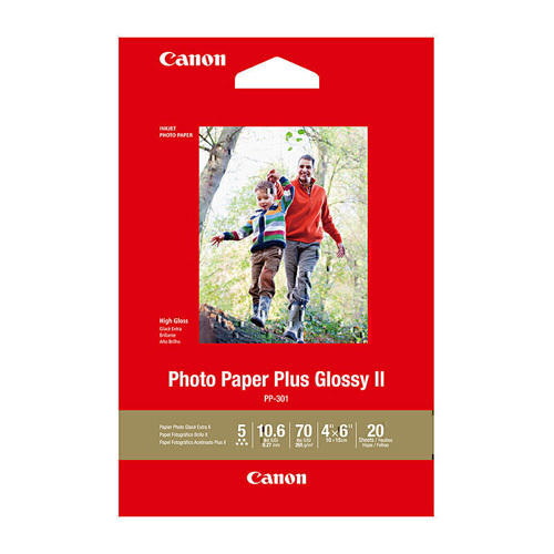 Canon Photo Paper Plus Glossy II 20pc - 4x6in - $22.66