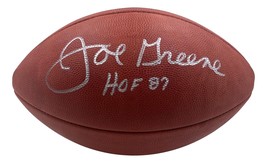 Mean Joe Greene Steelers Autografato Wilson Super Ciotola XIII Duca Calcio Hof - £349.99 GBP