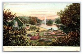National Military Home Gardens Dayton Ohio OH UNP DB Postcard J18 - £2.32 GBP