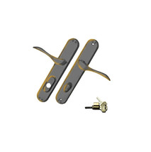 Pella Active Handle Left Hand LH Keyed Set Hinged w/ Key Lock- Oil Rubbe... - $10,996.64 MXN