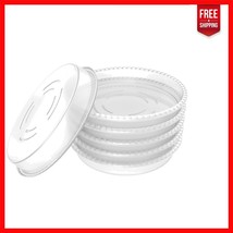 Elegant 6 Pack Plant Saucers - Protect Your Surfaces with Stylish Functi... - $334.79 MXN