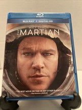 The Martian (Blu-ray, 2015) Matt Damon, Jessica Chastain, Kristen Wiig, ... - $3.99