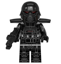 Dark Trooper Mandalorian Star Wars Custom Minifigure Building Blocks - £2.14 GBP