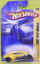 2007 Hot Wheels #36 New Models 36/36 SPLIT VISION Yellow w/Black OH5 Spo... - $7.40