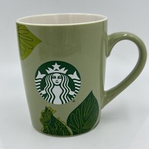 Starbucks Coffee Mug 2021 Green Leaf Mermaid 10 Fl Oz 4in Cup - $17.10