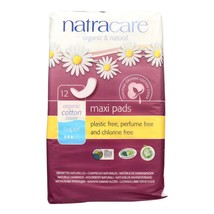 Natracare Natural Maxi Pads Super - 12 Pack - £12.97 GBP