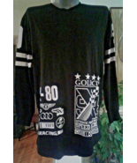 Bleecker &amp; Mercer Gold Cup Ferrari Racing Zip Side Mens 2XL Pullover Bla... - $13.05 CAD
