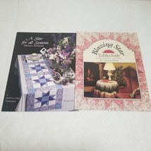 Quilting Leaflets Lot of 2 Placemats, Table Runner, Tablecloth - £6.25 GBP