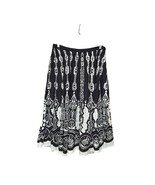 Sweet By Miss Me Skirt S Midi Full Flare Sequin Faces Gothic Gypsy Bling... - $29.17