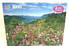 BIG BEN 1000 Piece Jigsaw Puzzle Columbia River Gorge Oregon Mountain La... - $11.87
