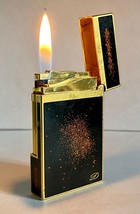 S.T. Dupont Gold Dust  L2  Pocket  Lighter - $750.00