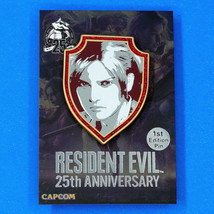 Resident Evil Claire Redfield 25th Anniversary Enamel Pin Figure Officia... - $14.99