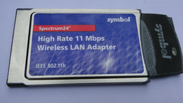 Symbol LA-4121-1120-US Spectrum 24 High Rate Wireless LAN PC PCMCIA Card - £18.61 GBP