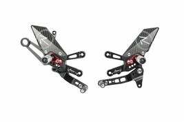 Lightech 2018+ Aprilia RSV4 Tuono V4 Adjustable Rearsets W Folding Foot ... - $886.46