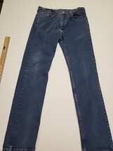 Levis 505 Regular Fit Jeans, Size 34 x 32 - Blue - £10.97 GBP