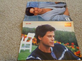 Kirk Cameron Rob Lowe Thom Bierdz teen magazine poster Bicycle in shorts - £2.99 GBP