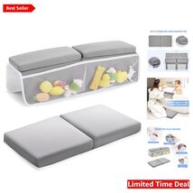 Soft Memory Foam Baby Bath Kneeler with Toy Organizer - Safety &amp; Comfort - $58.36