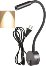 LEDSONLINE Black Reading Lamps LED Wall Mounted Study Reading Light for Bed Head - £20.09 GBP
