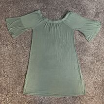 Heart and Hips Women&#39;s Olive Green On/Off Shoulder Dress Size 1X - €10,28 EUR