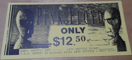 PINK FLOYD 1994 BUS VOUCHER CNE Stadium TORONTO Division Bell Tour NM - $6.75