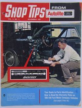 Shop Tips From Autolite Ford Vol. 6, No. 3, November, 1967, Warranty Pla... - £12.67 GBP