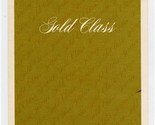 Continental Airlines Gold Class Service Menu Coded F1-45 - £24.91 GBP