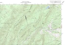 Sugarloaf Mtn. Quadrangle Virginia 1962 USGS Topo Map 7.5 Minute Topogra... - $23.99