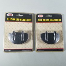 Clip On Head Lamp Flashlight Battery Operated Professional 100,000 Hours LED New - £7.06 GBP
