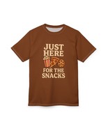 Snack Lover&#39;s Unisex Tee, Just Here for the Snacks Shirt, Pizza T-Shirt,... - $35.94+