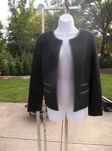 NWT TALBOTS CHARCOAL JACKET MADE IN ITALY 6 $279 - £70.76 GBP