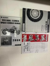 2005 2006 Suzuki AN650 Service Repair Shop Manual Set W Wiring Diagram + Trainin - $70.11